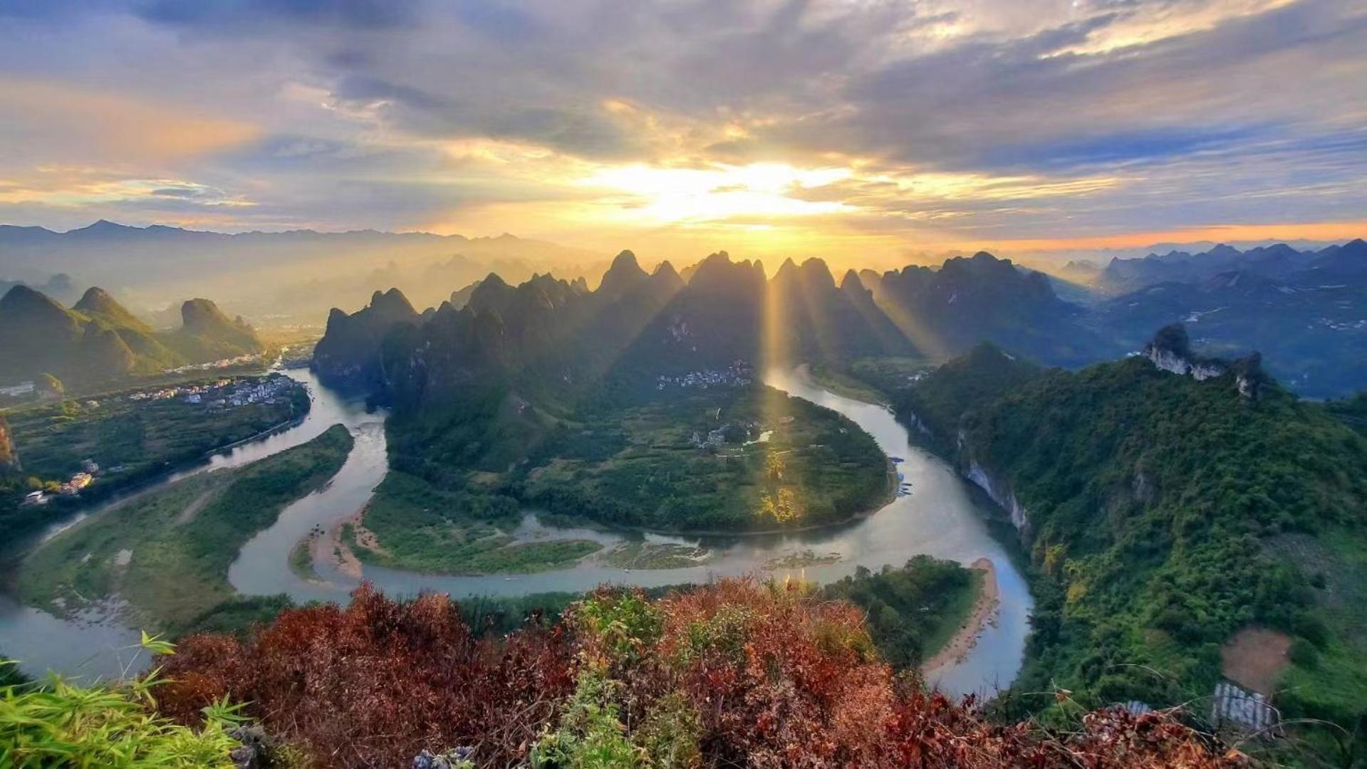 Li-River Island Resort Xingping יאנג שואו מראה חיצוני תמונה